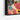 Strawberry Whims in Colorful Abstraction Framed Canvas (Black) / 30 x 20