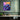 Vibrant Blueberry Mélange Expression Framed Canvas (Black) / 16 x 20