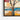 Abstract Autumn Spectrum Tree Painting Framed Canvas (Walnut) / 32 x 48