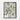 Serene Blossoms in Geometric Vase Framed Canvas (Black) / 30 x 40