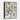 Serene Blossoms in Geometric Vase Framed Canvas (Black) / 11 x 14
