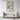 Serene Blossoms in Geometric Vase Framed Canvas (Walnut) / 32 x 48