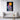 Moonlit Geometry in Midnight Hues Canvas Wrap / 20 x 30