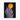 Moonlit Geometry in Midnight Hues Canvas Wrap / 24 x 32