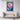 Geometric Bloom Under Moonlight Framed Canvas (Black) / 32 x 48
