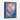 Geometric Bloom Under Moonlight Framed Canvas (Black) / 24 x 32