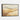 Golden Horizons: Minimalist Landscape Framed Canvas (Black) / 30 x 20