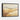 Golden Horizons: Minimalist Landscape Framed Canvas (Black) / 40 x 30