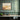 Golden Horizons: Minimalist Landscape Framed Canvas (Black) / 14 x 11