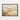 Golden Horizons: Minimalist Landscape Framed Canvas (Walnut) / 24 x 18