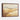 Golden Horizons: Minimalist Landscape Framed Canvas (Walnut) / 40 x 30