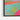 Layers of Color Abstract Horizon Framed Canvas (Walnut) / 8 x 10
