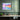 Surreal Vistas of Colorful Dreamscape Framed Canvas (Black) / 48 x 32