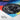 Spirals of Emotion in Colorful Drama Fine Art Print / 18 x 24