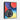 Spirals of Emotion in Colorful Drama Framed Canvas (Black) / 24 x 32