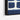 Indigo Depths Abstract Canvas Framed Canvas (Black) / 48 x 32