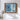 Azure Brushstrokes of Modern Serenity Fine Art Print / 20 x 16