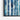 Azure Brushstrokes of Modern Serenity Framed Canvas (Black) / 48 x 32