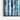 Azure Brushstrokes of Modern Serenity Framed Canvas (Walnut) / 48 x 32