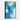 Azure Brushstrokes Ocean Depths Framed Canvas (Black) / 32 x 48