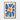Blue Petals around Warm Sun Framed Canvas (Black) / 16 x 20