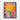 Vibrant Sunburst Abstract Energy Framed Canvas (Black) / 24 x 32