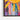 Vibrant Sunburst Abstract Energy Framed Canvas (Black) / 30 x 40