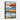 Aged Stripes of Modern Abstraction Framed Canvas (Black) / 16 x 20