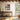 Aged Stripes of Modern Abstraction Framed Canvas (Walnut) / 20 x 30