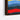 Vibrant Horizon Abstract Artwork Framed Canvas (Black) / 8 x 10