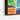Colorful Geometric Abstractions Unveiled Framed Canvas (Black) / 20 x 30