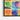 Colorful Geometric Abstractions Unveiled Framed Canvas (Walnut) / 32 x 48