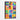 Colorful Geometric Abstractions Unveiled Framed Canvas (Walnut) / 24 x 32