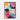 Vibrant Harmony of Geometric Forms Framed Canvas (Black) / 16 x 20