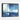 Silent Blue Seascapes and Reflections Framed Canvas (Black) / 48 x 32