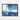 Silent Blue Seascapes and Reflections Framed Canvas (Black) / 48 x 32