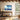 Silent Blue Seascapes and Reflections Framed Canvas (Walnut) / 48 x 32