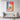 Vision Through Abstract Blocks Framed Canvas (Black) / 30 x 40