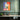 Vision Through Abstract Blocks Framed Canvas (Walnut) / 32 x 48