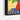 Vibrant Botanical Symphony in Paint Framed Canvas (Black) / 48 x 32