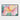 Blossoming Embrace: Vibrant Floral Impression Framed Canvas (Black) / 48 x 32
