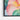 Blossoming Embrace: Vibrant Floral Impression Framed Canvas (Black) / 48 x 32