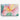 Blossoming Embrace: Vibrant Floral Impression Canvas Wrap / 48 x 32