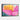 Vivid Sunrise Brushstroke Blossom Framed Canvas (Black) / 14 x 11