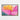 Vivid Sunrise Brushstroke Blossom Framed Canvas (Walnut) / 48 x 32