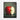 Crimson Apple Essence Revealed Framed Canvas (Black) / 32 x 48