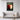Crimson Apple Essence Revealed Framed Canvas (Black) / 24 x 32