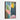 Modern Abstract Expression in Pastels Framed Canvas (Walnut) / 24 x 32