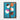 Geometric Melody in Vibrant Tones Framed Canvas (Black) / 30 x 40