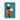 Vivid Whimsy on Teal Canvas Canvas Wrap / 32 x 48
